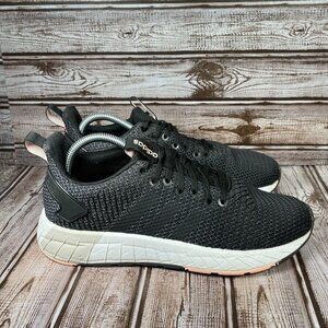 ADIDAS Questar BYD Women's 8.5 Woven Black Cloudfoam Running Sneakers Shoes